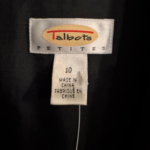 NWT Vintage Talbots Faux Wrap Sheath Dress Crepe Classic Career Business Size 10 - Picture 4 of 7